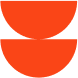 orange semi-circle graphic